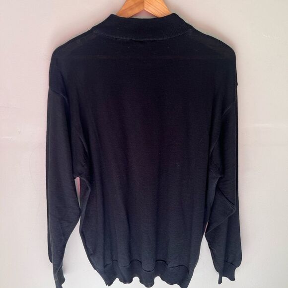 Fiji Sweater Black woolblend  - Picture 3 of 4